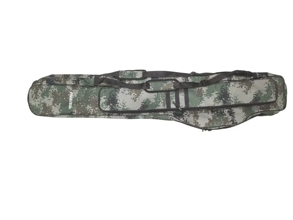 Zlevněný Mistrall pouzdro na pruty, 2 komory, 155 cm, maskáč