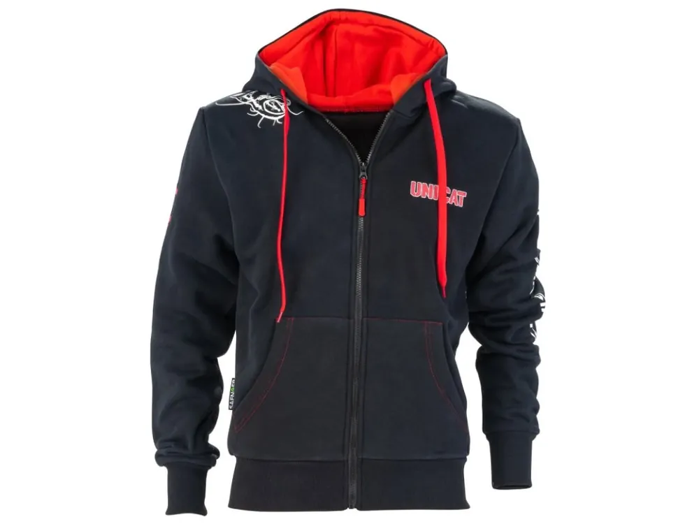 Uni Cat mikina Team Zipper Hoodie L Zlevněný