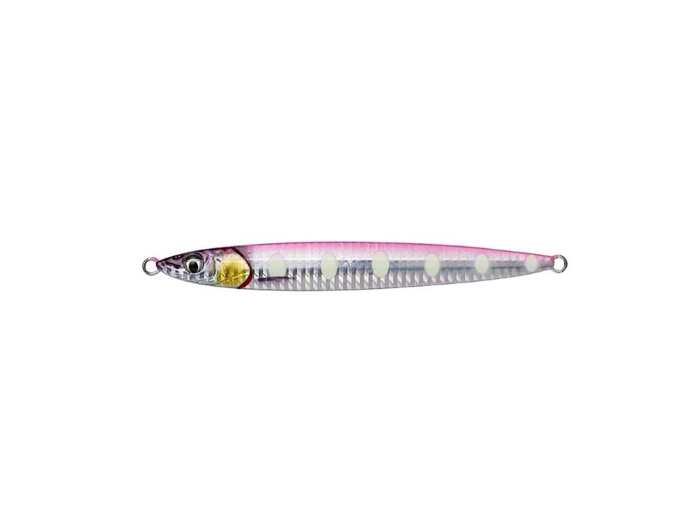 Dokud Zásoby Vydrží Savage Gear 3D Slim Jig Minnow Sinking Pink Flash PHP - 14 cm 80 g