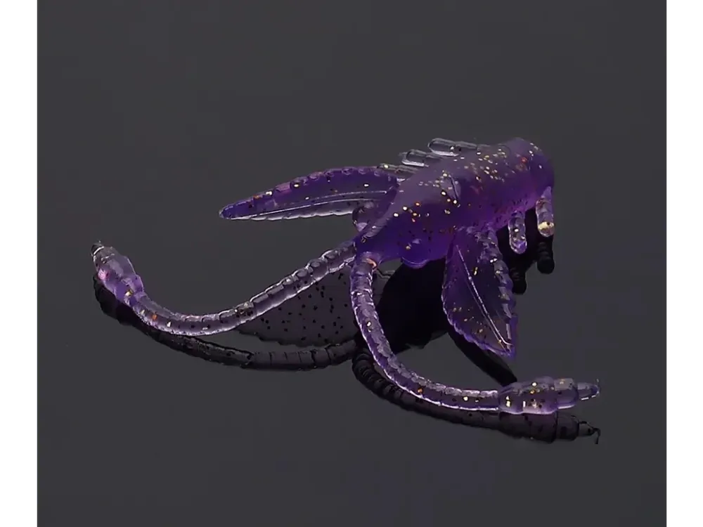 LIBRA LURES Pro Nymph – Purple with Glitter 020 – 15ks/bal Výhodná Nabídka