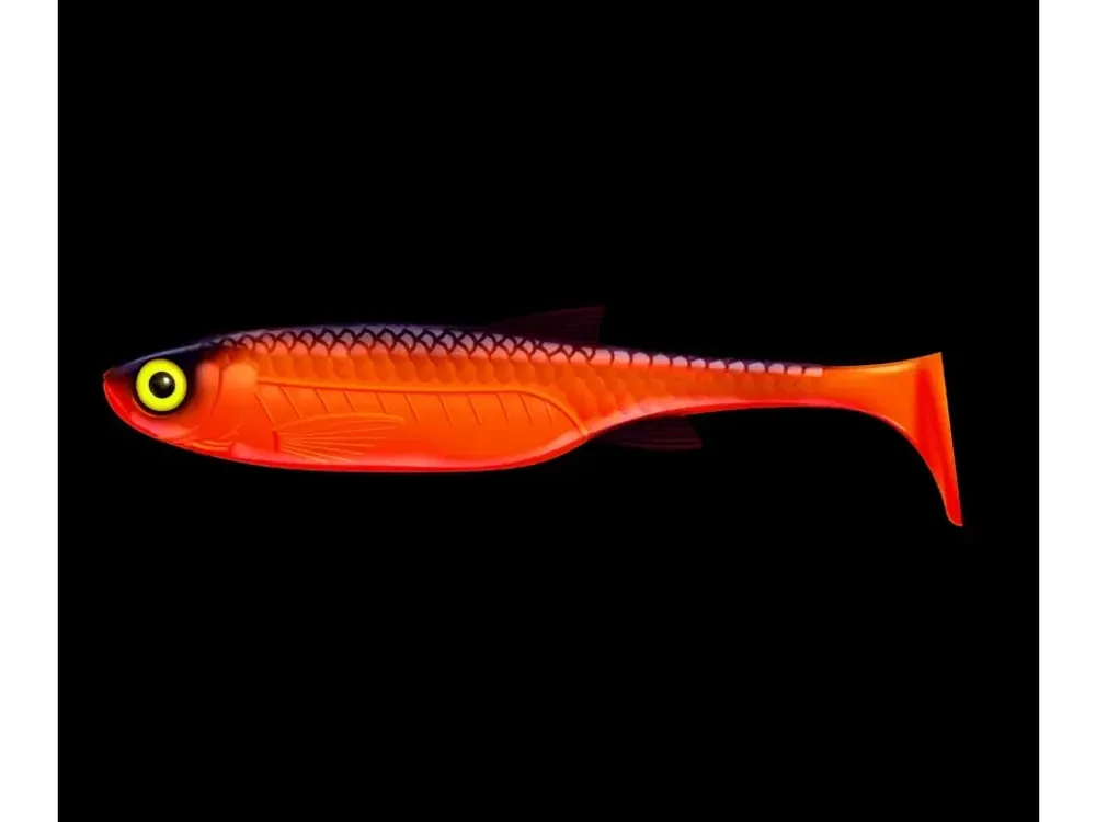 Cenový Hit LIBRA LURES Kraken Shad 20,5 cm, 60 g – Hot Orange 011 – 1ks/bal
