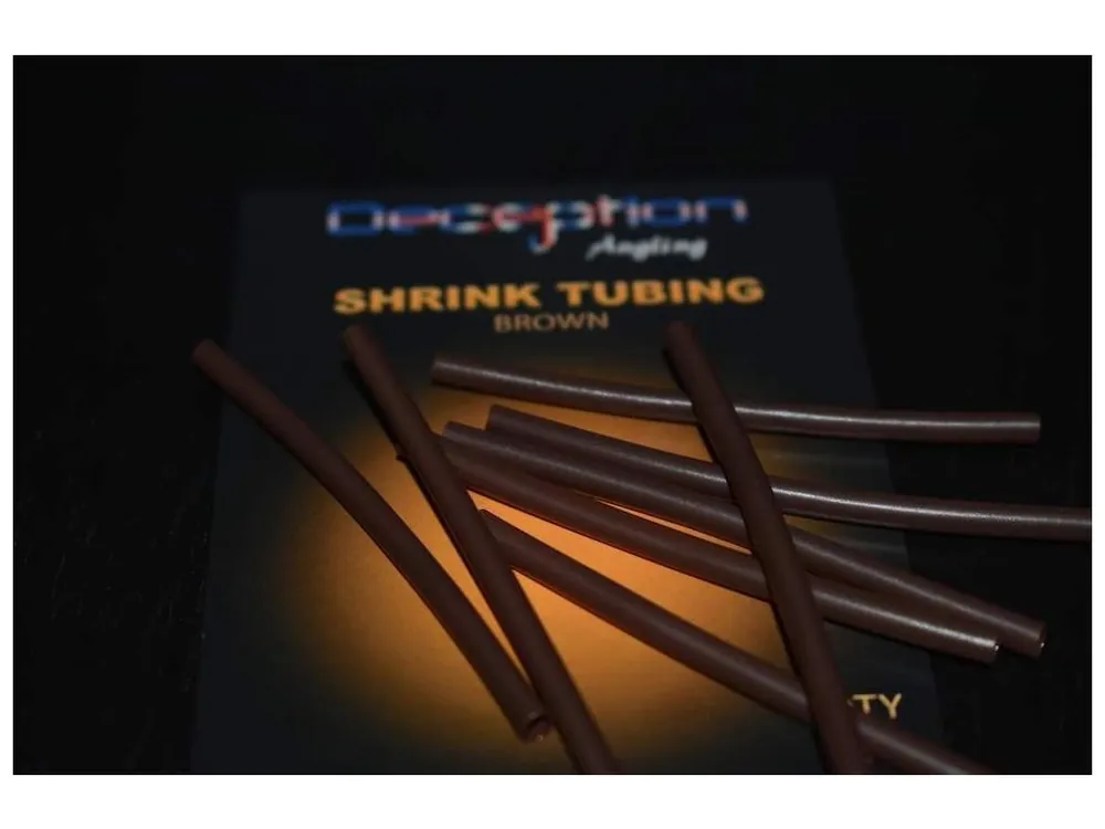 Must-Have Deception Angling Smršťovací Hadička Hnědá