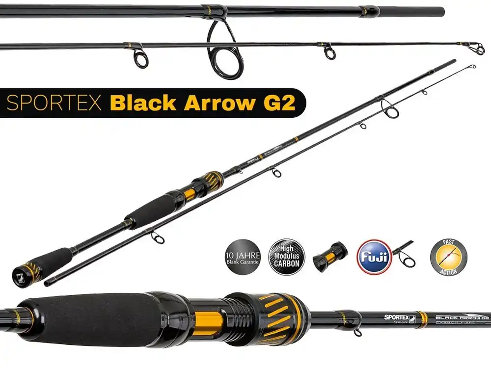 Akce Sportex prut Black Arrow G2 Ultra Light 210cm 1-7gr