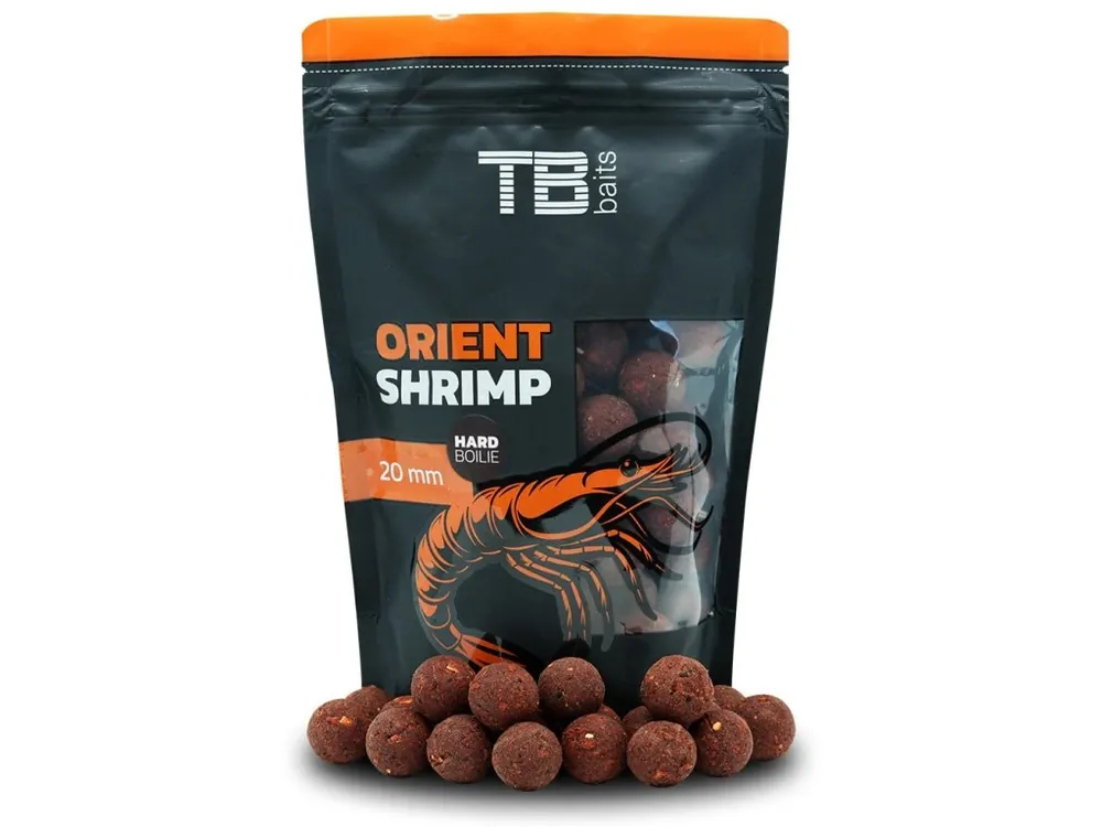 Aktuální TB Baits Hard Boilie Orient Shrimp