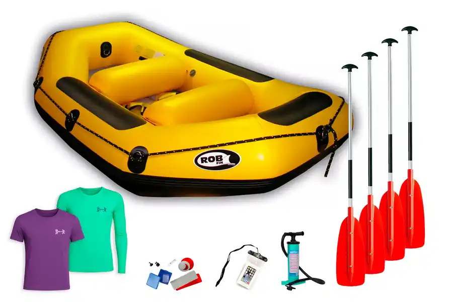 Sleva Robfin Mini PROFI 290 (v ceně pádla, pumpa, vak, tričko...)