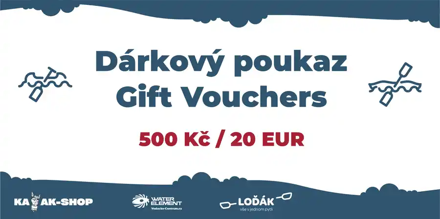 Vysoce Kvalitní Dárkový poukaz 500 / 20 EUR