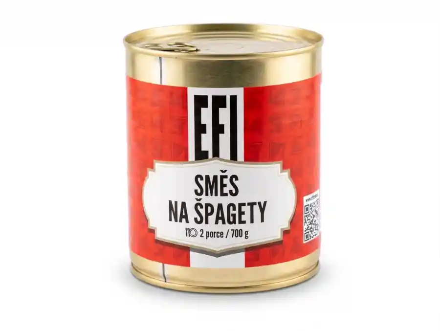 EFI Směs na špagety 700g 2 porce (trvanlivost až 24 měsíců) Nízká Cena