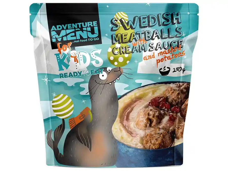 Adventure menu - Švédské masové kuličky s krémovou omáčkou a bramborovou kaší Ihned K Objednání