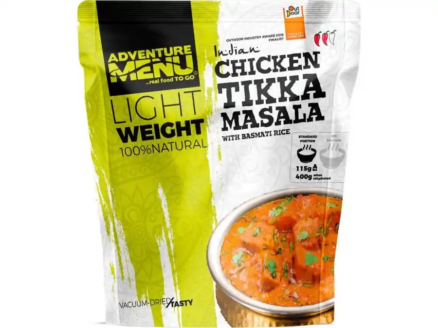 Bezpečná Platba Adventure menu - Kuřecí Tikka Masala s rýží basmati