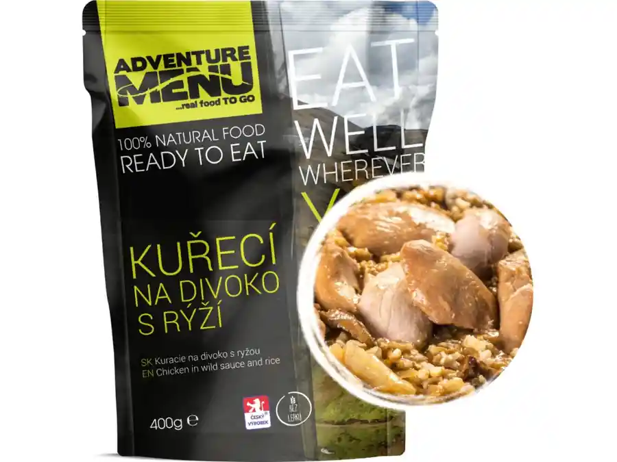 Adventure menu - Kuřecí na divoko s rýží Poslední Šance