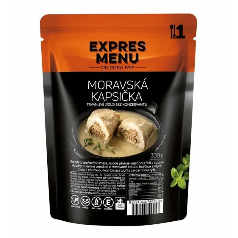 Cenový Hit EXPRES MENU Moravská kapsička