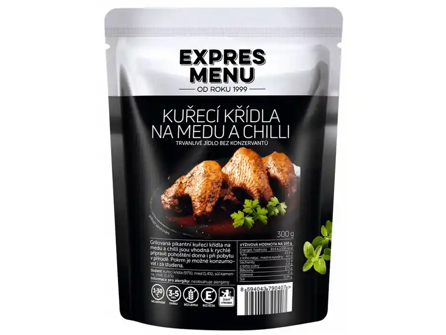 Top Prodej EXPRES MENU Kuřecí křídla na medu a chilli