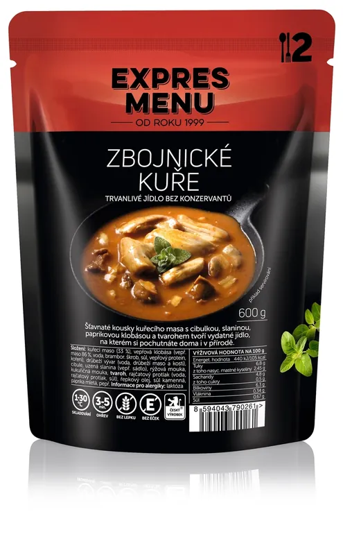 EXPRES MENU ZBOJNICKÉ KUŘE Originální