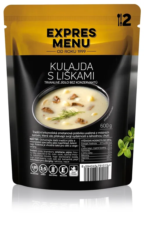 EXPRES MENU KULAJDA S LIŠKAMI 2P Top Prodej