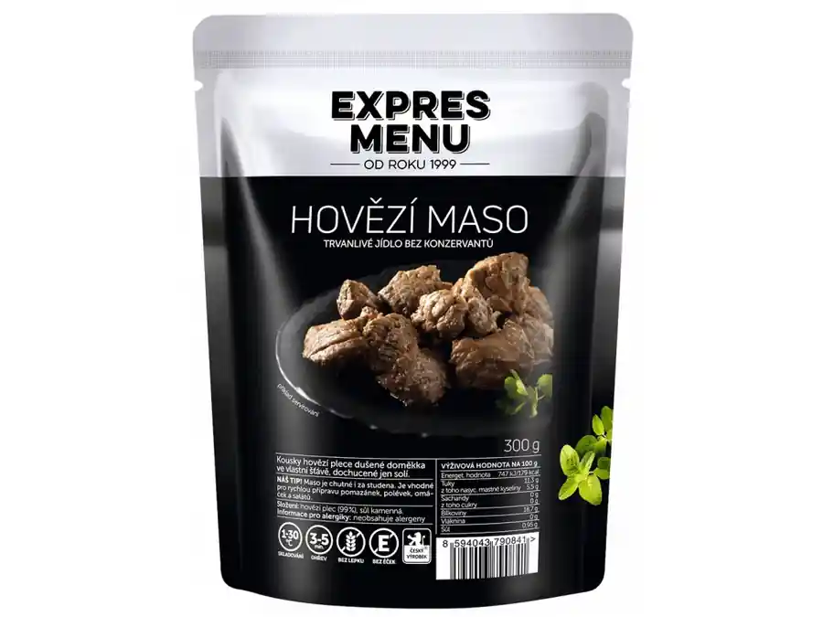 EXPRES MENU HOVĚZÍ MASO Ihned K Objednání