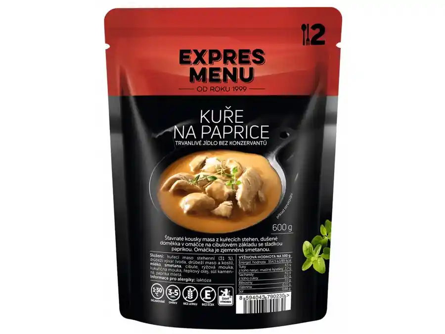 EXPRES MENU KUŘE NA PAPRICE Akční Cena