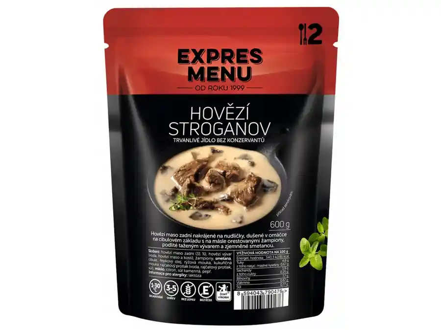 EXPRES MENU HOVĚZÍ STROGANOV Must-Have