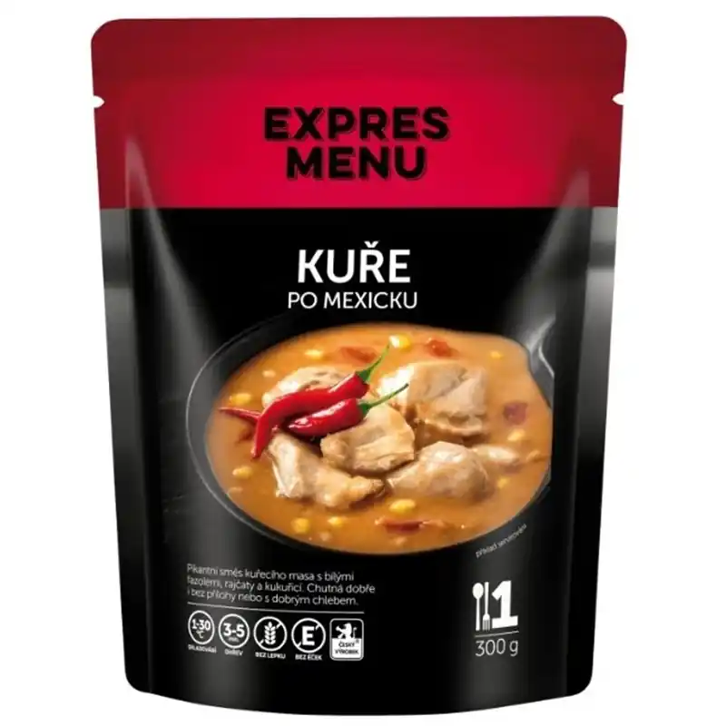 EXPRES MENU - Kuře po mexicku - 1 porce (300g) Nakupujte Hned