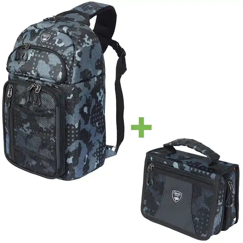 Omezená Nabídka GIANTS FISHING - Vláčecí batoh Spinning Sling Bag + Vláčecí taška Compact