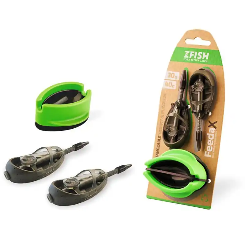 ZFISH - Method Feeder Set FeedaX (2 krmítka + formička) Zlevněný