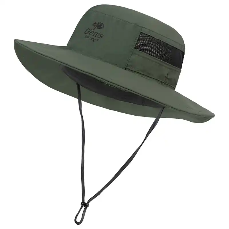 Zlevněný GIANTS FISHING - Rybářský klobouk Fishing Hat UV40+ Dark Green