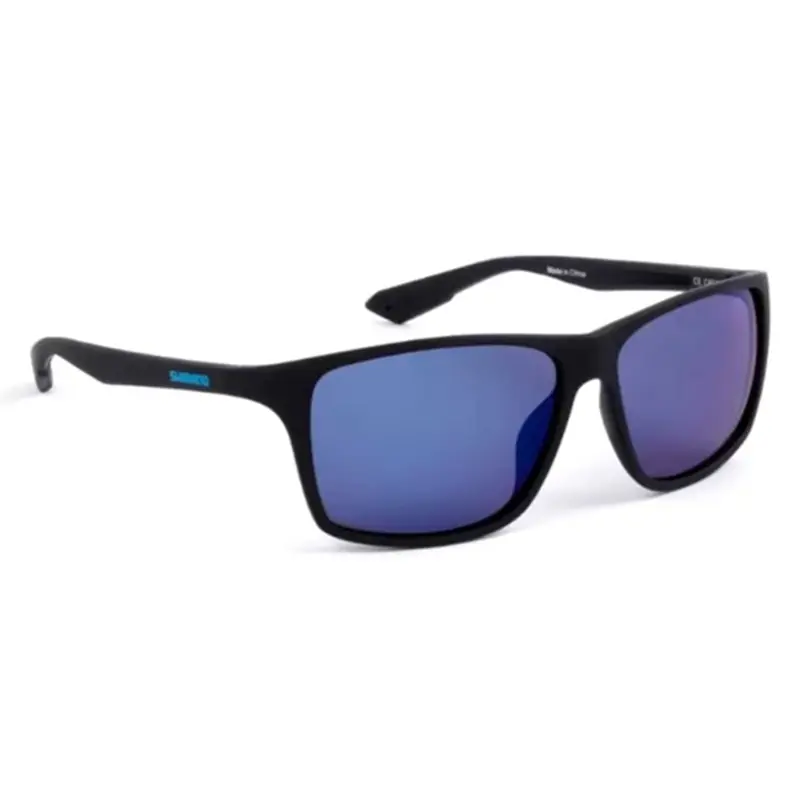 SHIMANO - Polarizační brýle Eyewear Technium Matte Black & Blue Mirror Expresní Doručení