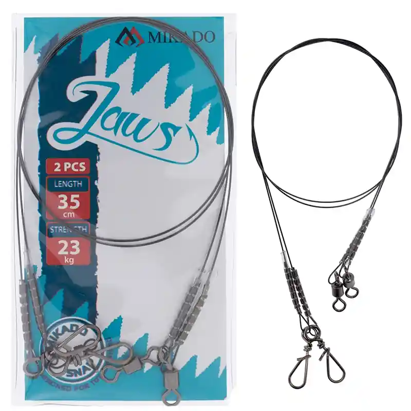MIKADO - Titanové lanko Jaws Titanium Leader 2ks Must-Have
