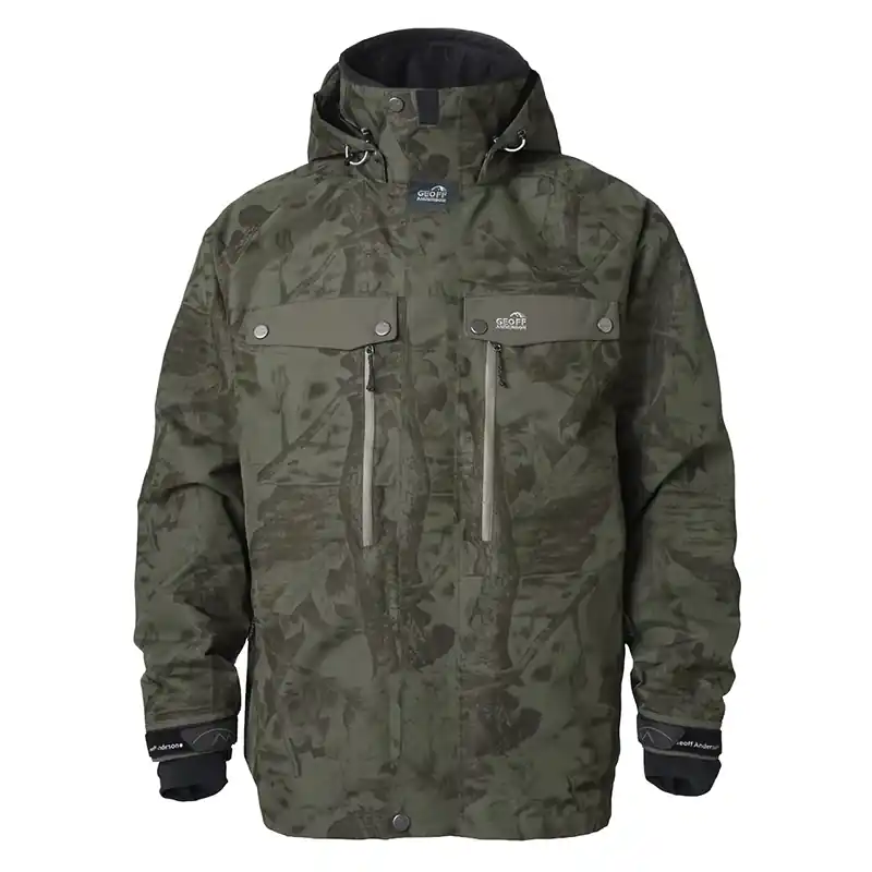 Aktuální GEOFF ANDERSON - Bunda Dozer7 - camo - maskáčový vzor (Leaf)