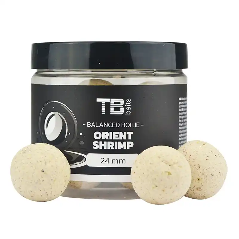 TB BAITS - Vyvážené Boilie Balanced + Atraktor 100g 24mm Zlevněný