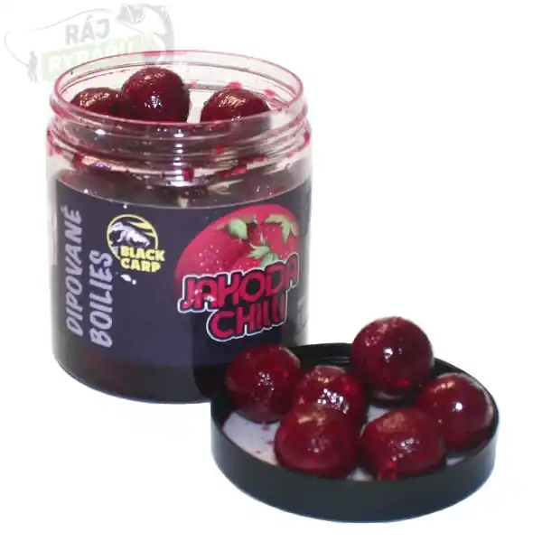 BLACK CARP - Dipované boilies 150g 24mm Oblíbený
