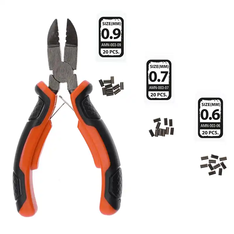 MIKADO - Krimpovací kleště + svorky CRIMP TOOL Set Levný