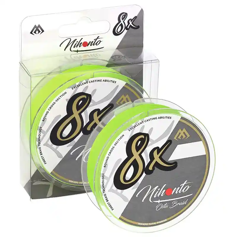 MIKADO - Pletená šňůra Nihonto Octa Braid 8x Fluo 150m Hit Sezóny