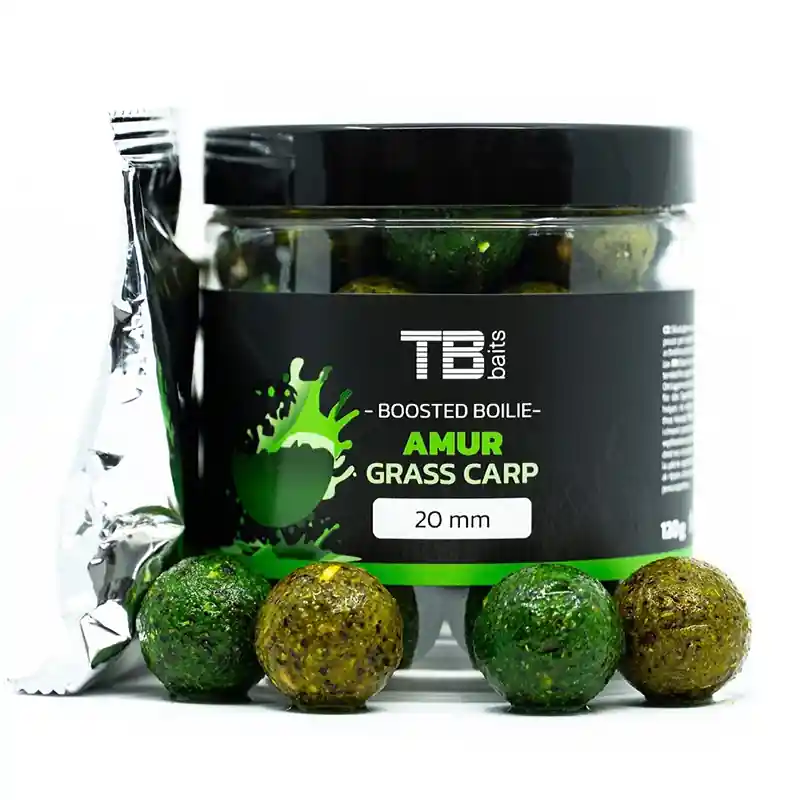 TB BAITS - Boosterované boilie Amur 120g 20mm Nejlepší Volba