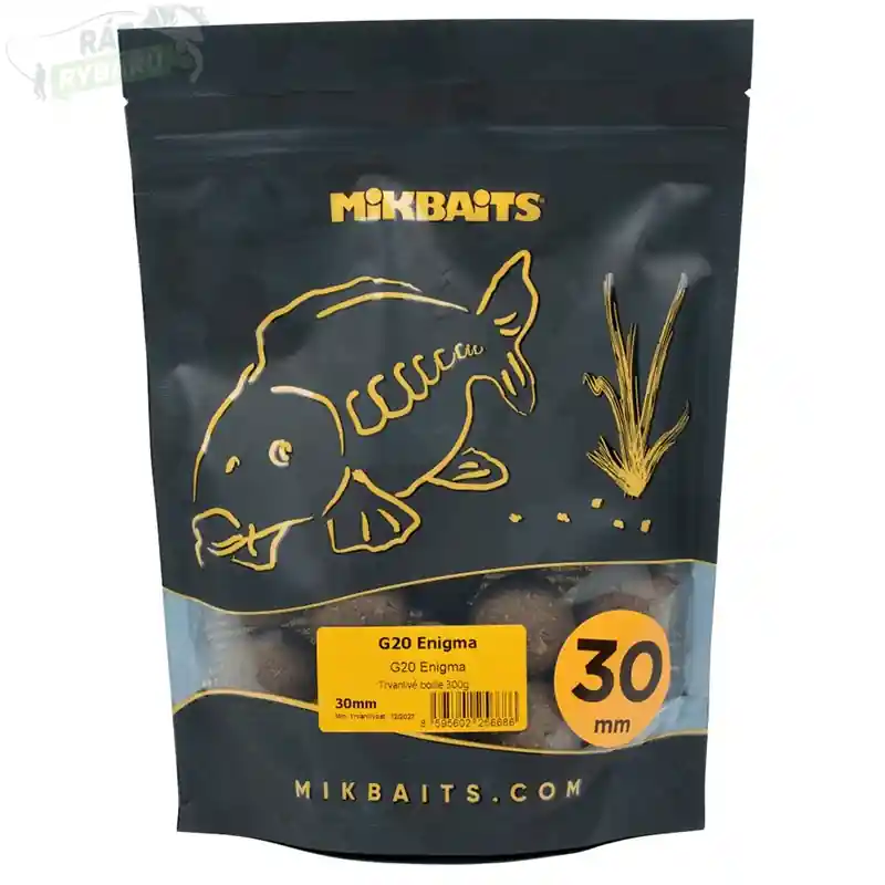 MIKBAITS - Boilie Gangster G20 Enigma 30mm 300g Nová Kolekce