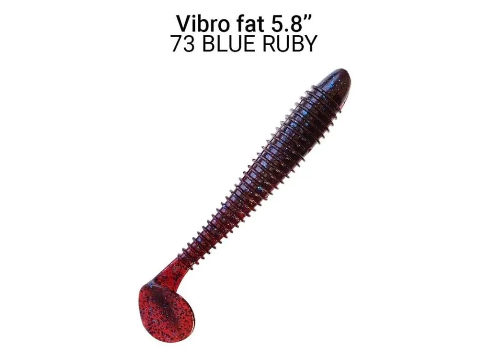 Vibro Fat 14,5 cm barva 73 Blue Ruby 3ks Nízká Cena