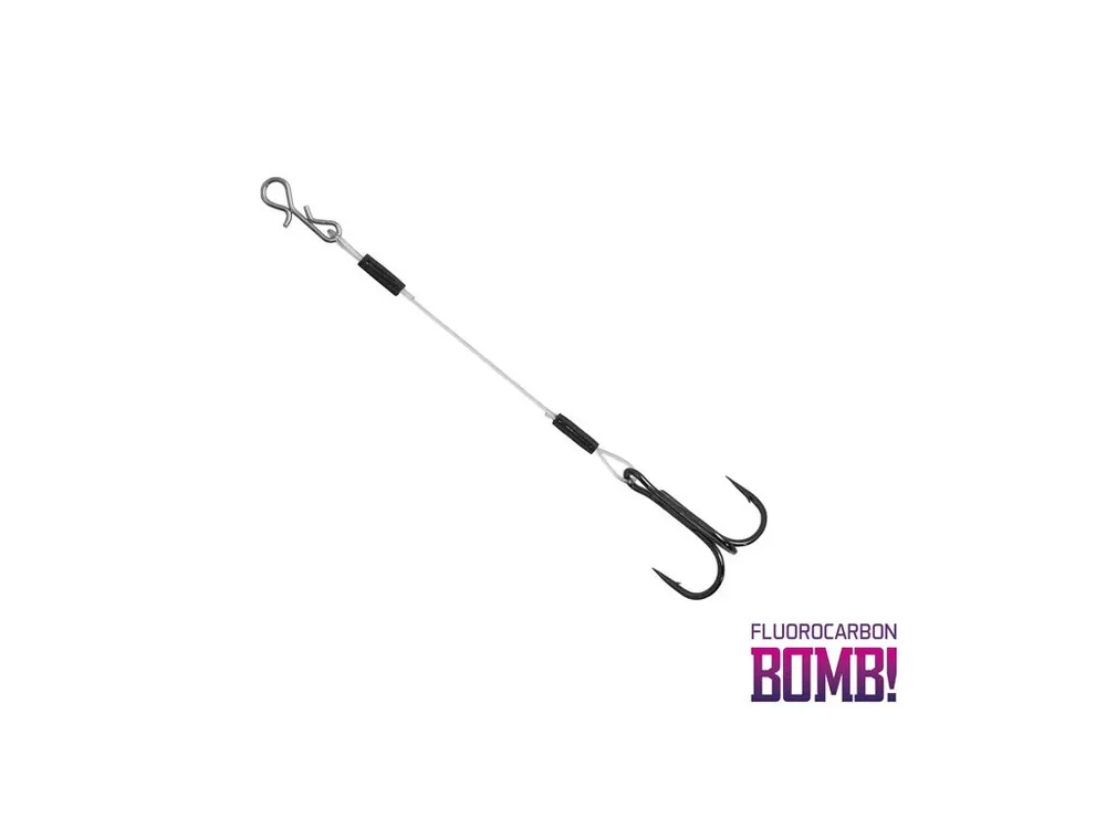 Horká Nabídka BOMB! Twisto RIGS Fluorocarbon / 3ks - 6/6cm