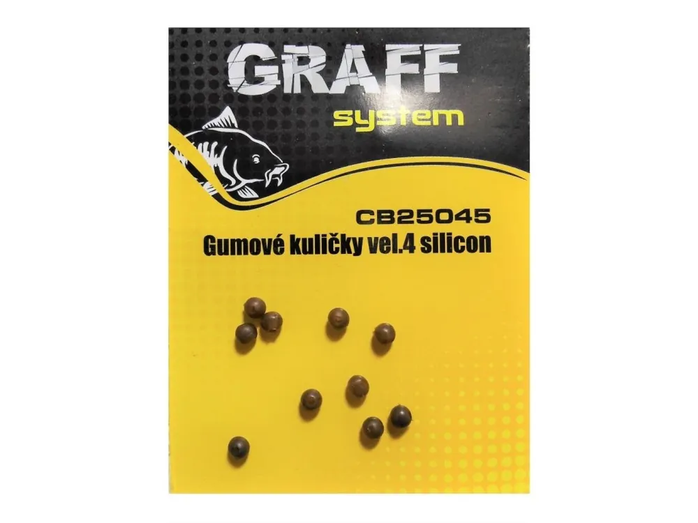 Originální Graff Silikonové kuličky Velikost 4 10ks