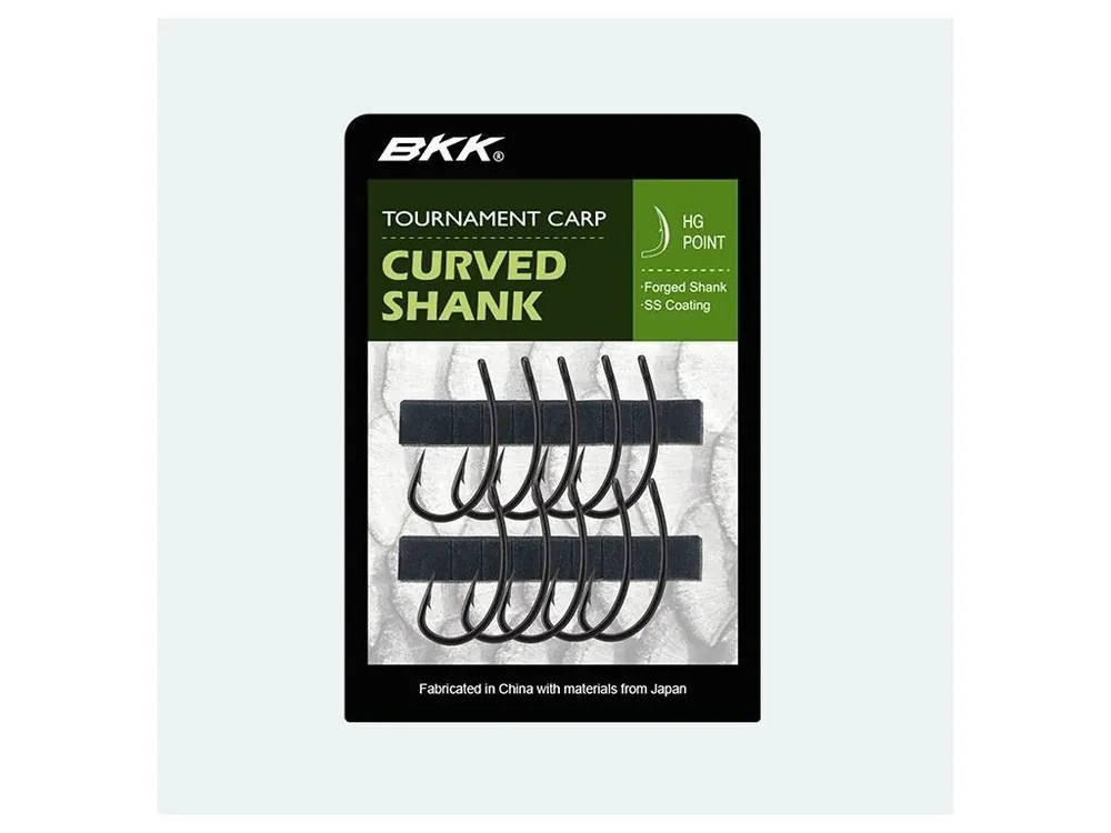BKK Háček Curved Shank Velikost 6 10ks Expresní Doručení