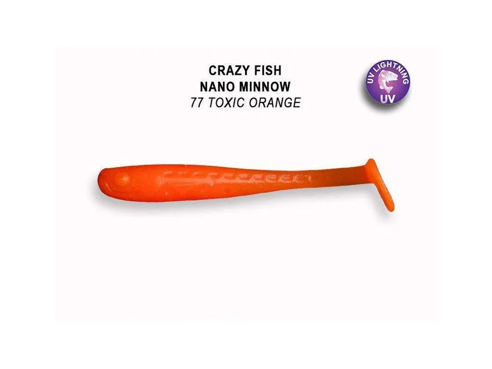 Nano Minnow 4 cm barva 77 Toxic Orange Rychlé Dodání