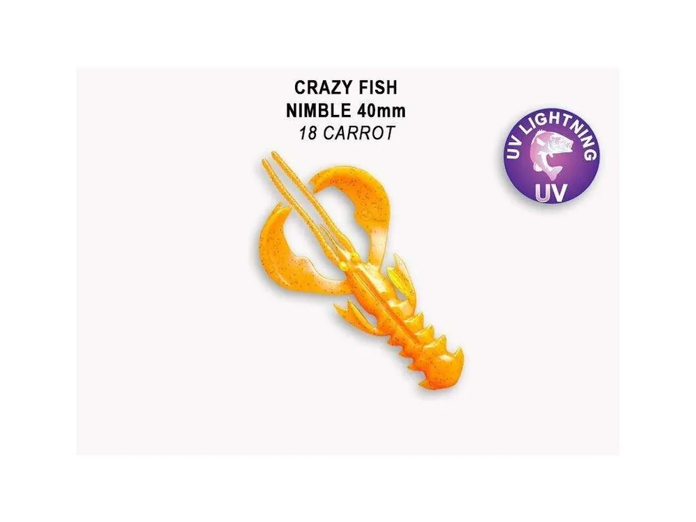 Nimble 4cm barva 18 carrot balení 9 ks Levný