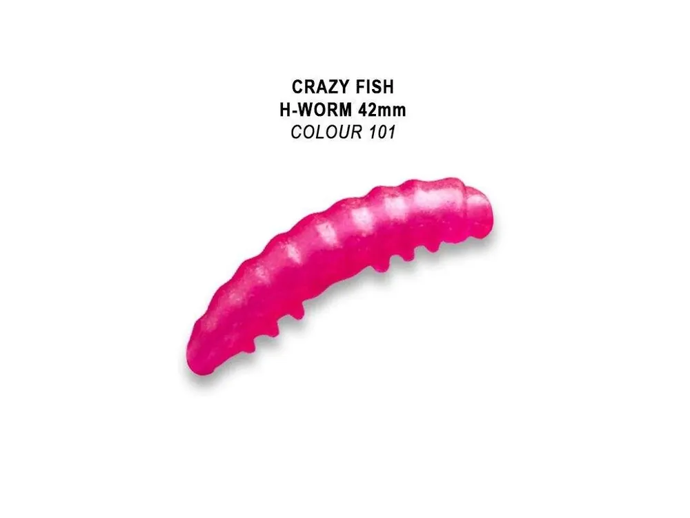 MF H- worm 42mm color 101 sýr, floating Výprodej