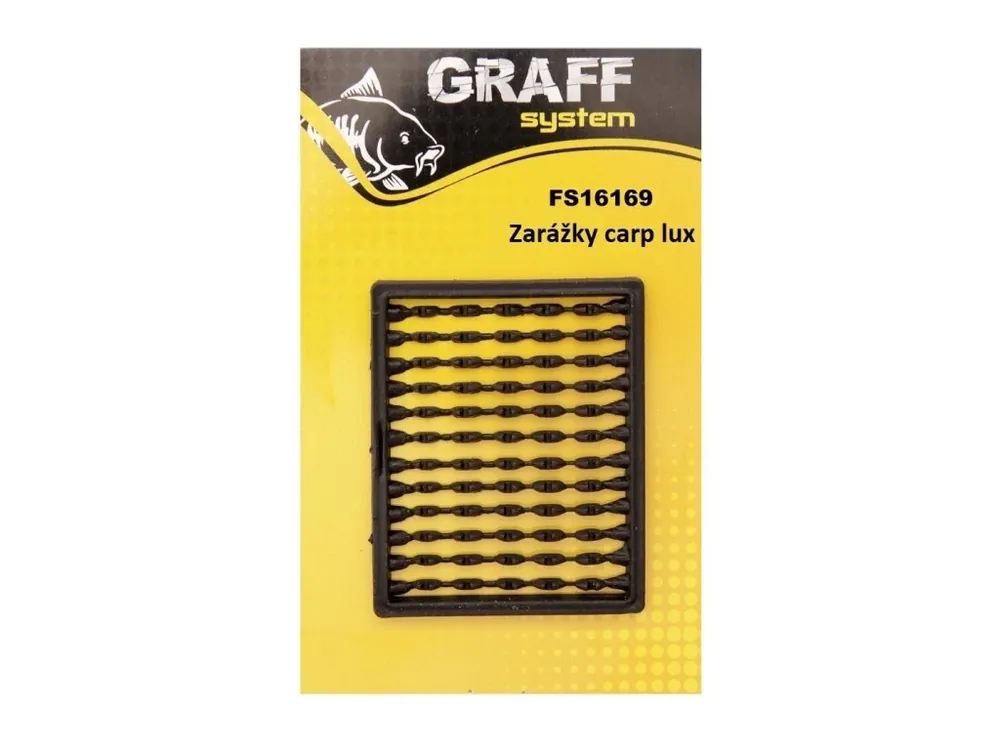 Graff Zarážky na boilie Carp Lux Černé Jen Po Omezenou Doba