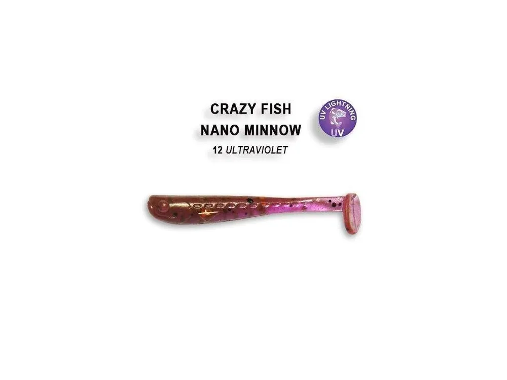 Nano Minnow 4 cm barva 12 Ultraviolet Oblíbený