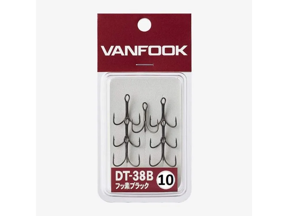 Vanfook trojháčky DT-38B vel. 10, 7ks Odeslání Ihned