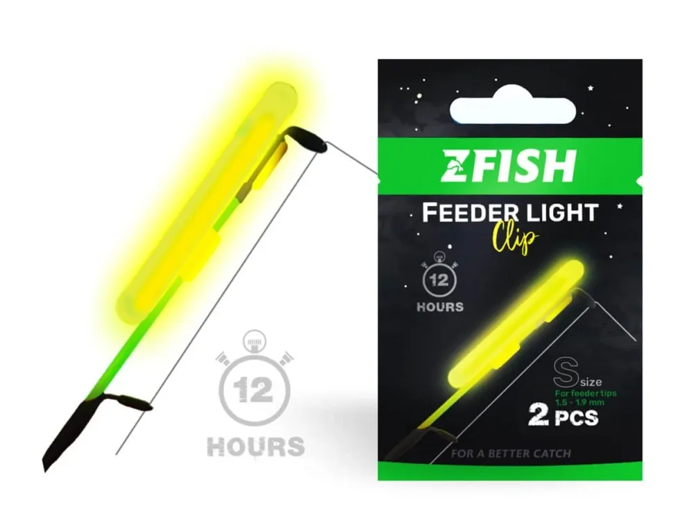 ZFISH Chemické světlo FEEDER CLIP 2ks Nejprodávanější