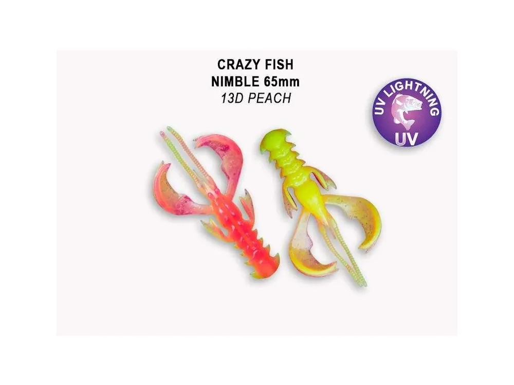 Jen Po Omezenou Doba Nimble 6,5cm barva 13D balení 7 kusů