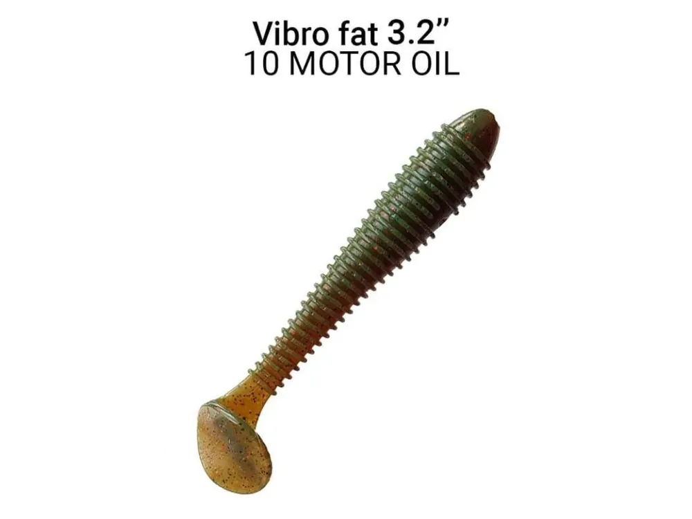 Vibro Fat 8cm barva 10 motor oil 5ks Značkový