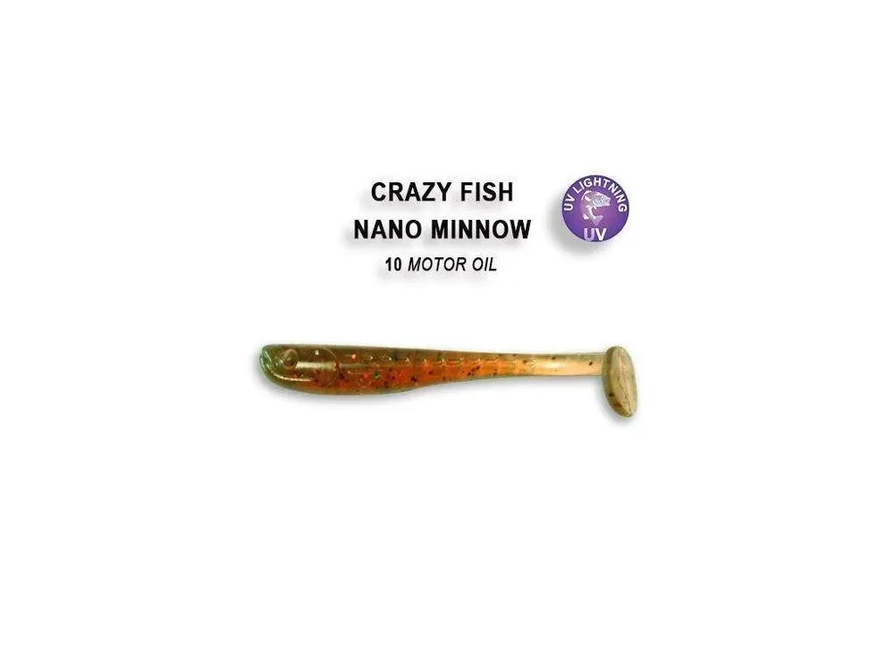 Vysoce Kvalitní Nano Minnow 4 cm barva 10 motor oil