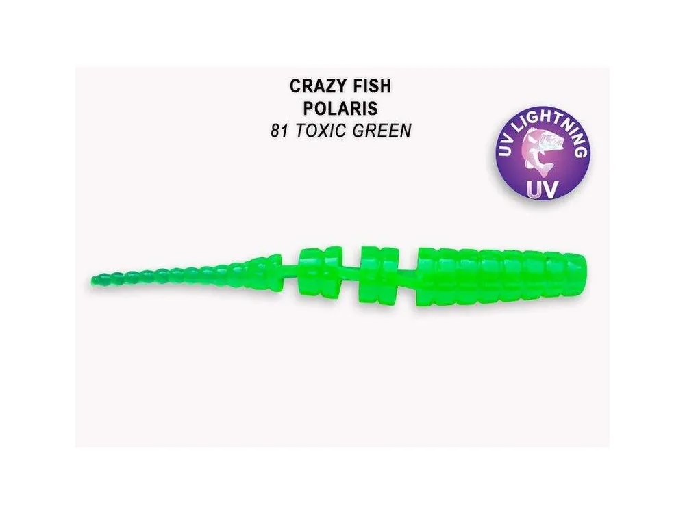 Polaris 4,5cm barva 81 toxic green Víkendová Akce