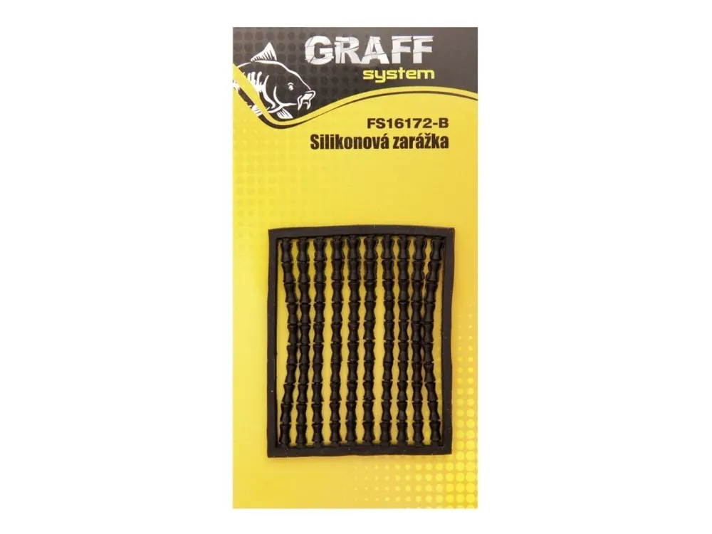 Odeslání Ihned Graff Zarážky Carp silikonová Černá